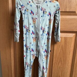 Bluey 4th of July zippy